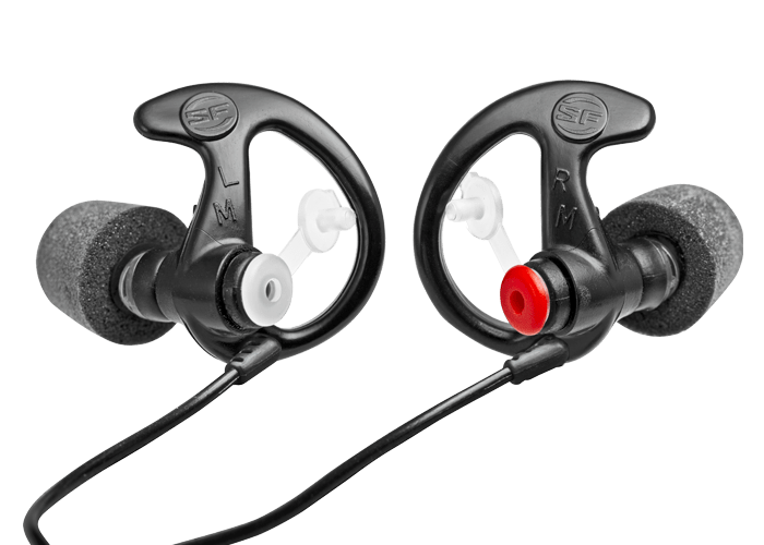 SureFire EP7 Sonic Defenders Ultra, Black, Medium