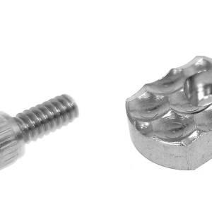 BUL 1911/2011 STIPPLED MAG RELEASE BUTTON + SCREW