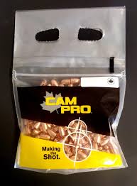Projéteis CAMPRO 9 mm 124 gr RNP - 1000 UND